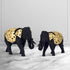 The Royal Elephant Table Decoration Showpiece - Set of 2